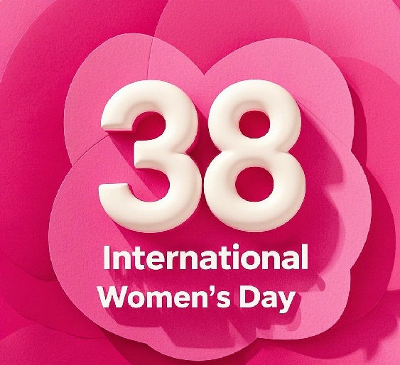 Gratulerer med den internasjonale kvinnedagen