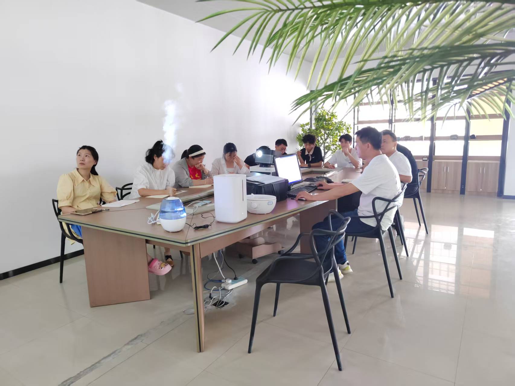 Kunnskapsopplæringsøkt for luftfukter