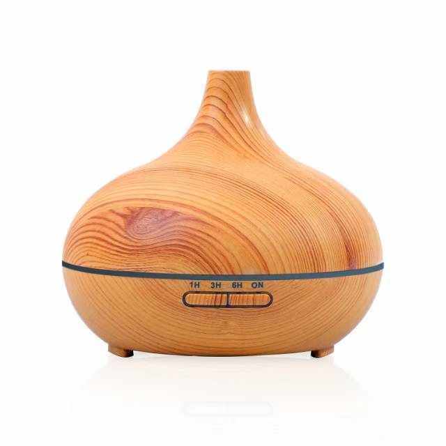 Onion Wood Grain Ultrasonic Luftfukter essensiell olje