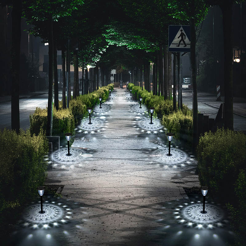 Solar Pathway Lights Utendørs