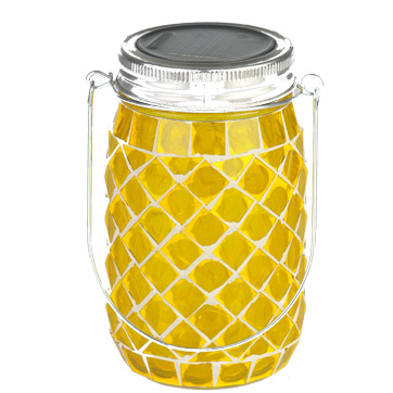 solar mason jar hengende lys