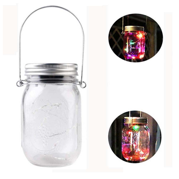 Solar Mason Jar Dekorasjonslys